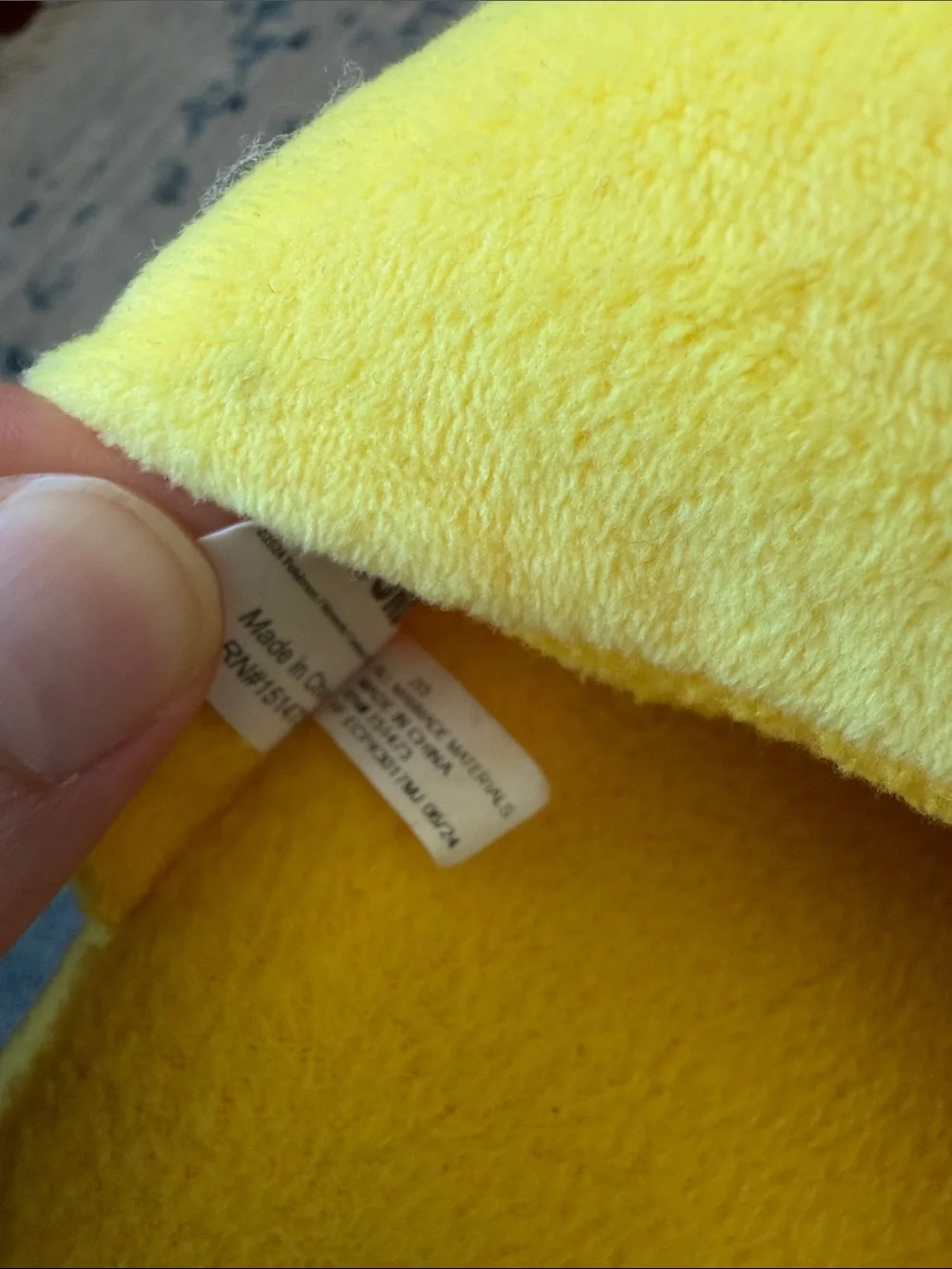 Pokemon Pikachu Plush Slippers in Yellow with Black and Red Accents